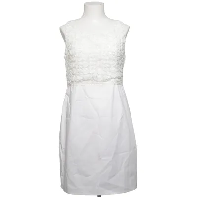 Robe (Blanc) de Cotélac Coton, Élasthane, Polyester