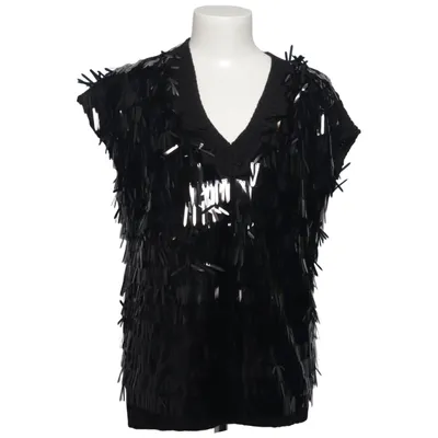 Top (Black, Multicolored) from Spell Acrylic, Polyester