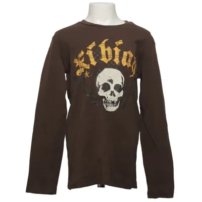 T-shirt à manches longues (Marron) de H&M Young Coton