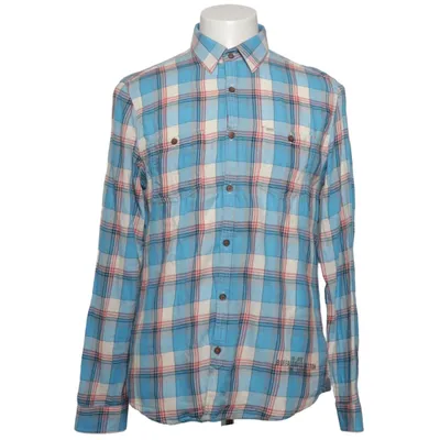 Chemise (Bleu, Blanc, Rouge) de Buffalo David Bitton Coton, Lin