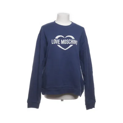 Collegetröja (Blå) från Love Moschino