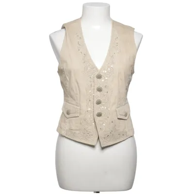 Gilet (Beige) van G.W. Katoen, Elastaan