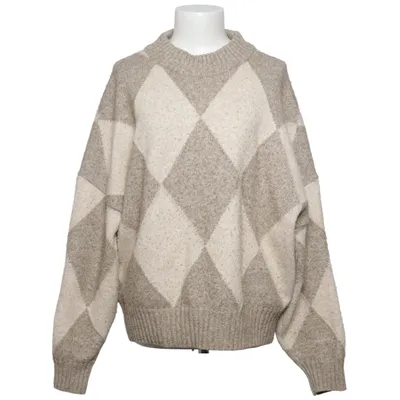 Pull-over (Beige, Blanc) de Pringle of Scotland x H&M Acrylique, Polyester, Laine