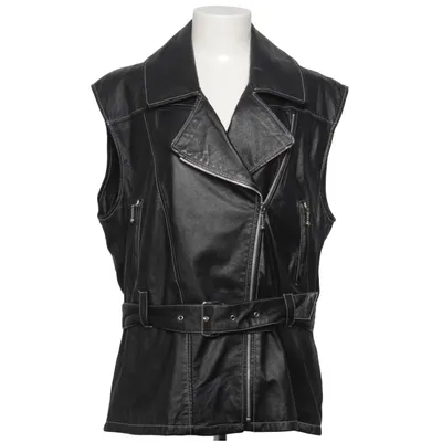 Ytterväst (Svart) från HIPPIE Skinn