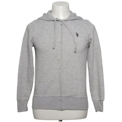 Huvtröja (Grå) från U.S. Polo Assn. Bomull, Polyester