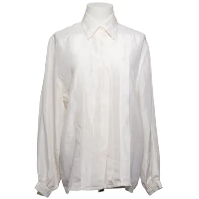 Shirt (White) from Woman Collection H&M Silk