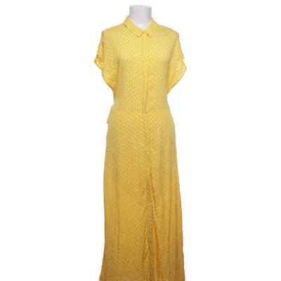 Skjortklänning (Gul, Vit) från Vero Moda Polyester, Viskos