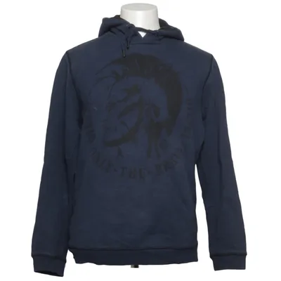 Capuchon sweater (Blauw) van Diesel Industry Katoen