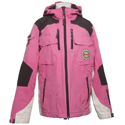 Manteau de ski (Rose, Noir, Blanc) de Marin Alpin Polyamide, Polyester