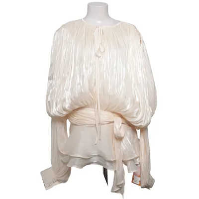 Blus (Beige) från Sunfere Bomull, Elastan, Viskos