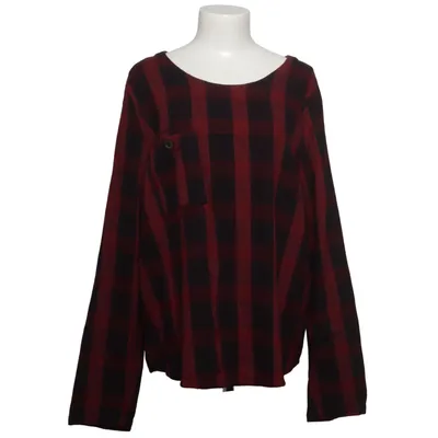 Flannel shirt (Red, Black) from Olars Ulla Cotton, Polyester, Viscose