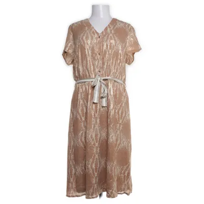 Jurk (Bruin, Goud) van Janina Polyester