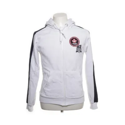 Huvtröja (Vit, Blå) från Canadian Peak Bomull, Polyester