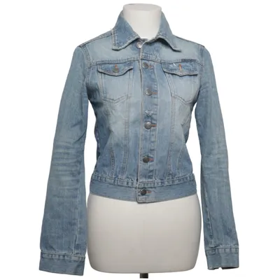 Denimjakke (Blå) fra Only Jeans Wear Bomuld