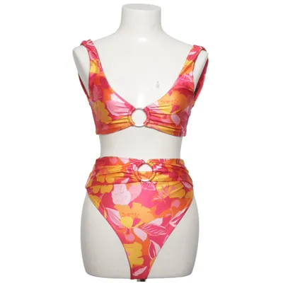 Badedragt (Rød, Gul, Pink, Flerfarvet) fra Boohoo Elastan, Polyester