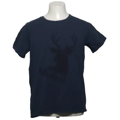 T-shirt (Bleu) de Vikafjell Coton, Élasthane