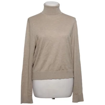 Polotröja (Beige) från Massimo Dutti Lyocell, Ull