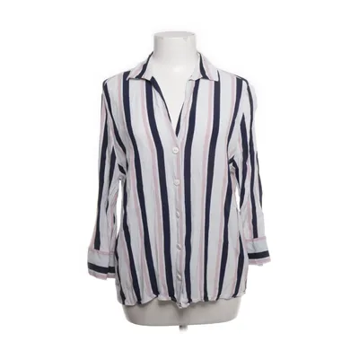 Skjorta (Vit, Rosa, Blå) från Bershka Viskos