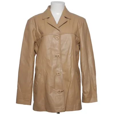Veste (Beige) de Leather Legend Cuir, Polyester