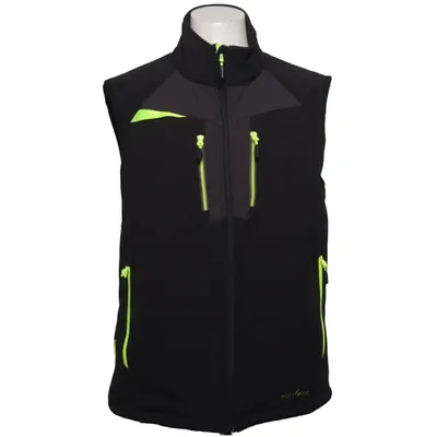 Gilet d'extérieur (Noir, Jaune) de Portwest Élasthane, Polyester