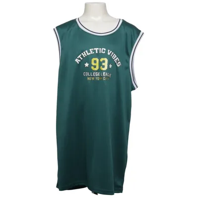 Maillot de basketball (Vert) de Ergeenomixx Polyester