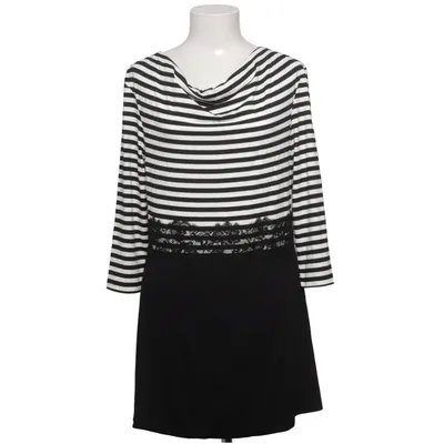 Dress (Black, White) from S.T.I Elastane, Viscose