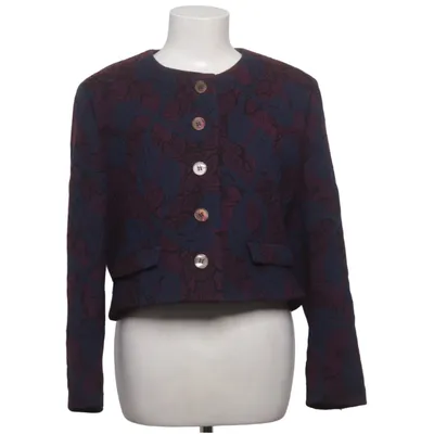 Blazer (Blue, Purple, Multicolored) from Pauw Elastane, Polyamide, Polyester, Wool