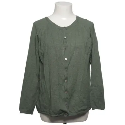 Cardigan (Groen) van Pure Female Kasjmier, Elastaan, Merinowol, Modal