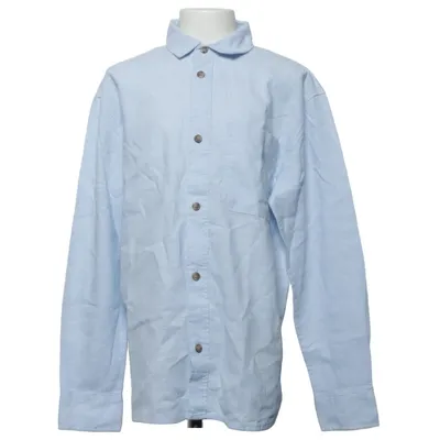 Shirt (Blauw) van H&M Katoen, Linnen
