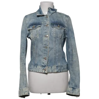 Spijkerjas (Blauw) van L.O.G.G by H&M Katoen, Elastaan