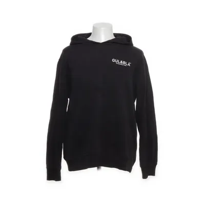 Huvtröja (Svart) från Gul & Blå Bomull, Polyester