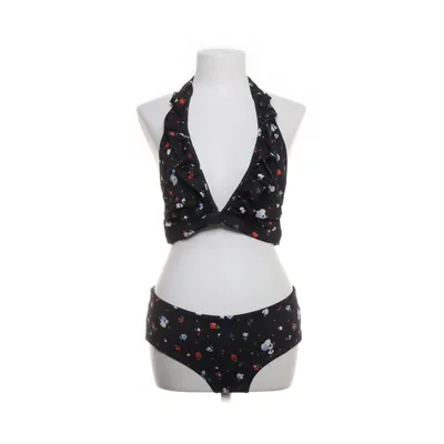 Bikini (Black, Multicolored) from Ganni Elastane, Polyamide, Polyester