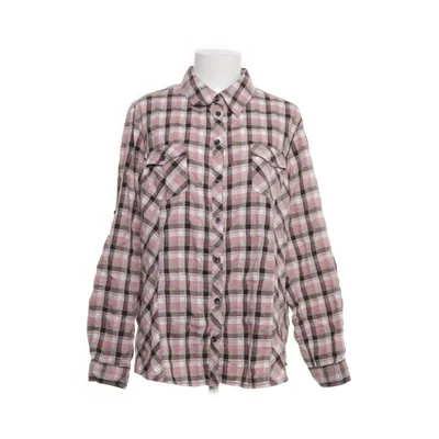 Flanellskjorta (Rosa, Brun, Vit, Flerfärgad) från Classic Bomull, Elastan, Polyester