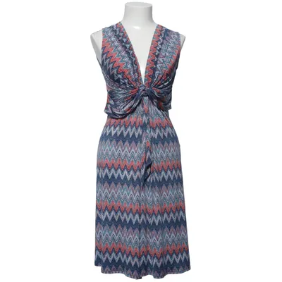 Dress (Blue, Multicolored) from Ilse Jacobsen Elastane, Polyester