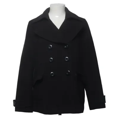 Pea coat (Black) from Wallis