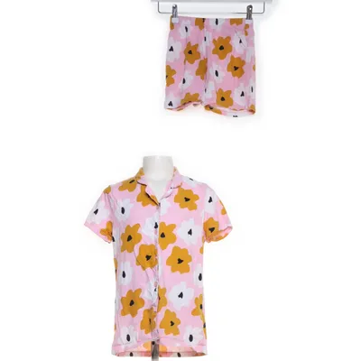 Pyjama (Roze, Meerkleurig) van Schiesser