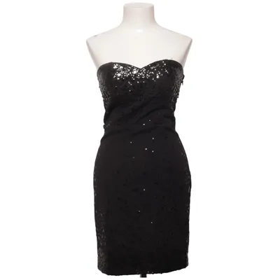 Robe de cocktail (Noir) de Luxe Collection Élasthane, Polyester