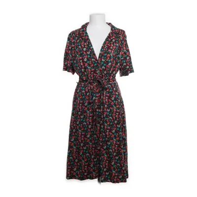 Jurk (Blauw, Meerkleurig) van King Louie Elastaan, Viscose