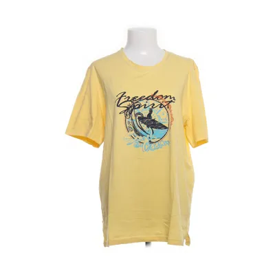 T-shirt (Yellow, Multicolored) from Enrico Mori