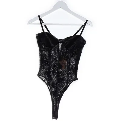 Body (Zwart) van Zara Viscose