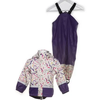 Regnställ (Vit, Flerfärgad) från Pax Polyester