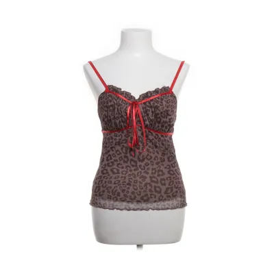 Tanktop (Bruin, Rood) van Romwe Elastaan, Polyester