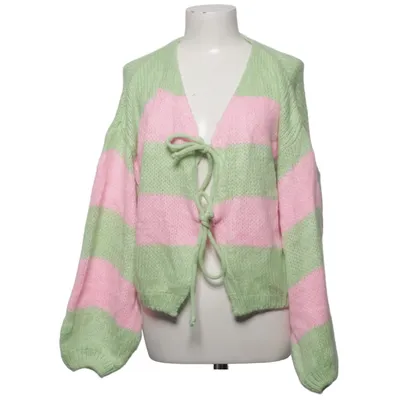 Strickjacke (Grün, Pink) von Hailys Acryl, Polyamid