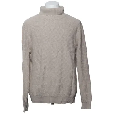 Turtleneck (Beige) from Bläck Cotton, Polyamide, Viscose, Wool