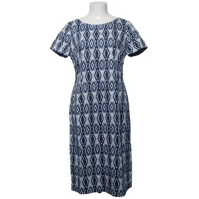 Jurk (Blauw, Wit) van Camilla Thulin Acetaat, Katoen, Elastaan, Polyester