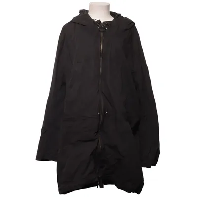 Parka (Black) from Acne Cotton, Polyurethane