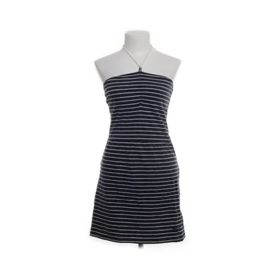 Halterneck dress (Blue, White) from Roxy Cotton, Elastane