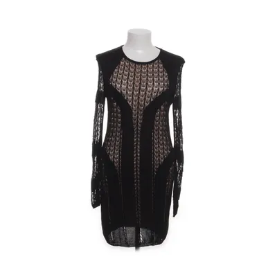 Dress (Black, Beige) from Dagmar Viscose, Polyamide