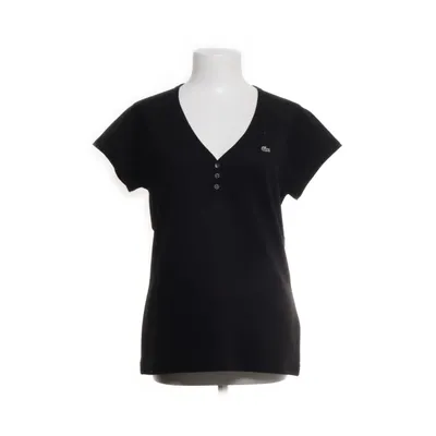 T-shirt (Svart) från Lacoste Bomull, Elastan