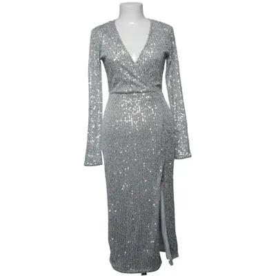 Aftonklänning (Silverfärgad) från KappAhl Elastan, Polyester